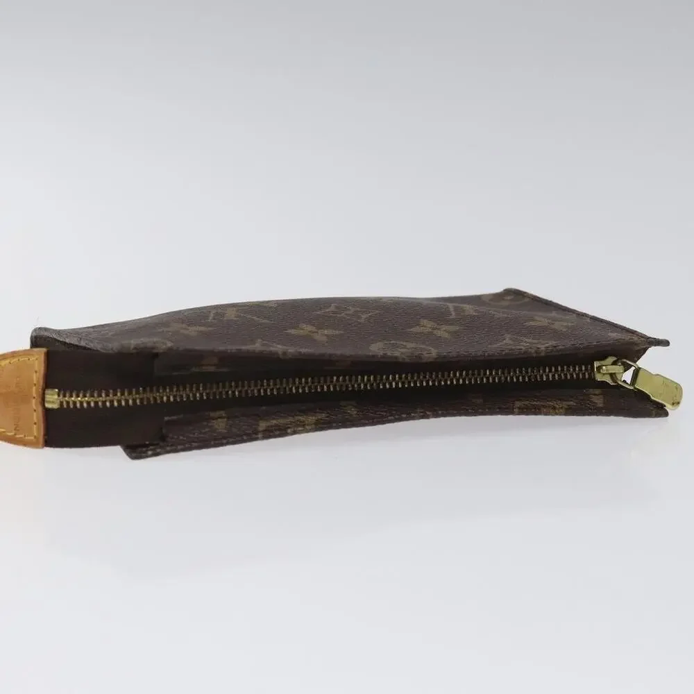 Louis Vuitton Monogram Bucket PM Accessory Pouch Brown